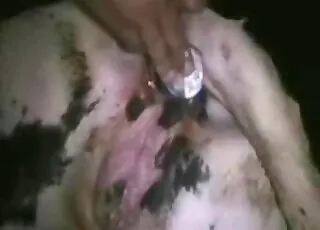 Enthusiastic cow sex in barn shelter — raw zoo clip